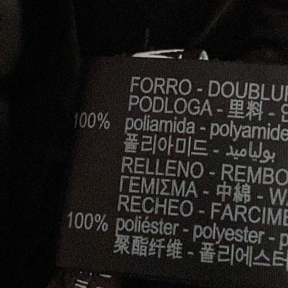 NWT. Zara Black/Grey Quilted Beanie. Size S-M. Ref. - Picture 8 of 12